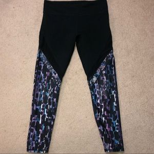 FABLETICS workout leggings with mesh panels